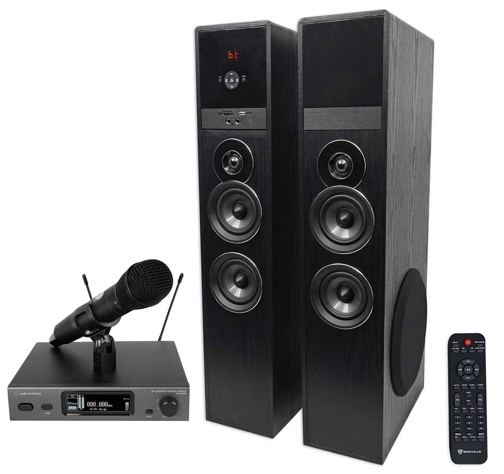 ATW-3212/C710DE2 Speaker Mic+Tower Audio Home Wireless Theater Handheld Technica
