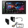 Camera/Installation Digital DVD/CD 2008-2010 Chrysler KIT4688 Kit/in-Dash AM/FM 6.2" Stereo with Bundle Pioneer Receiver WVGA W/ DIN Media 300 Car Bluetooth/Backup Double for Touchscreen