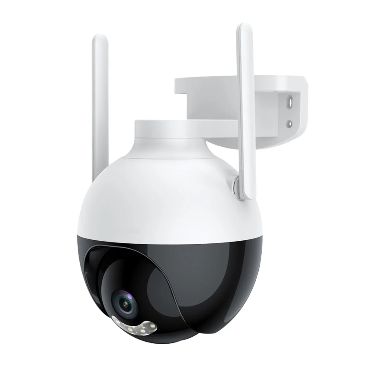 Night System Detection IP Access 4MP Waterproof Home WiFi 360° 2-Way IP66 Audio Lixada Remote View PTZ Vision Color Motion Wireless Camera