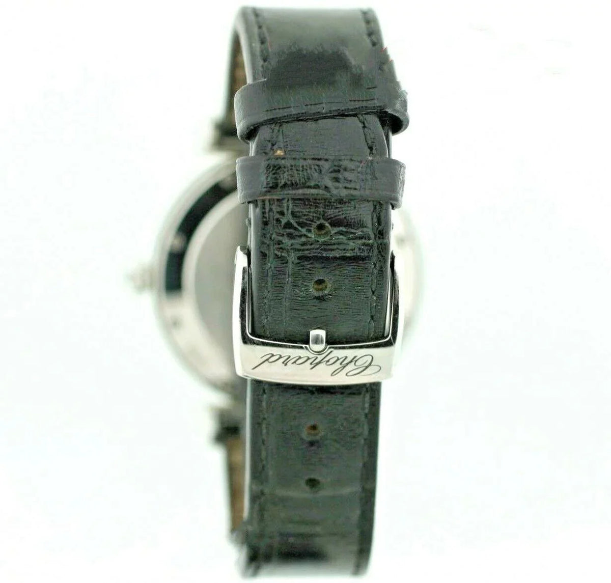 Quartz Black W/B/P ImperialE 36mm Leather Swiss Chopard Watch Steel Women's 8532