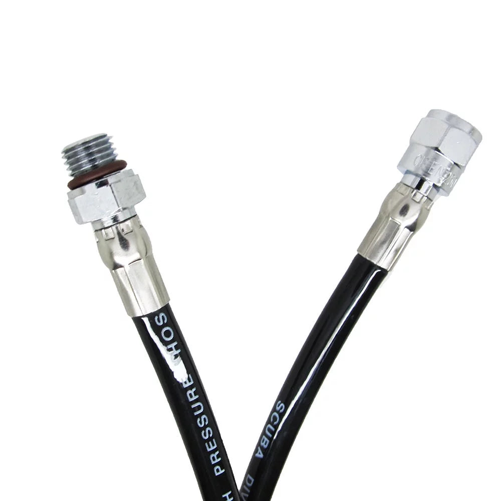 SPG, Gauge, Kevlar For 32" Pressure Fiber stage HP Scuba High 1st Diving Hose