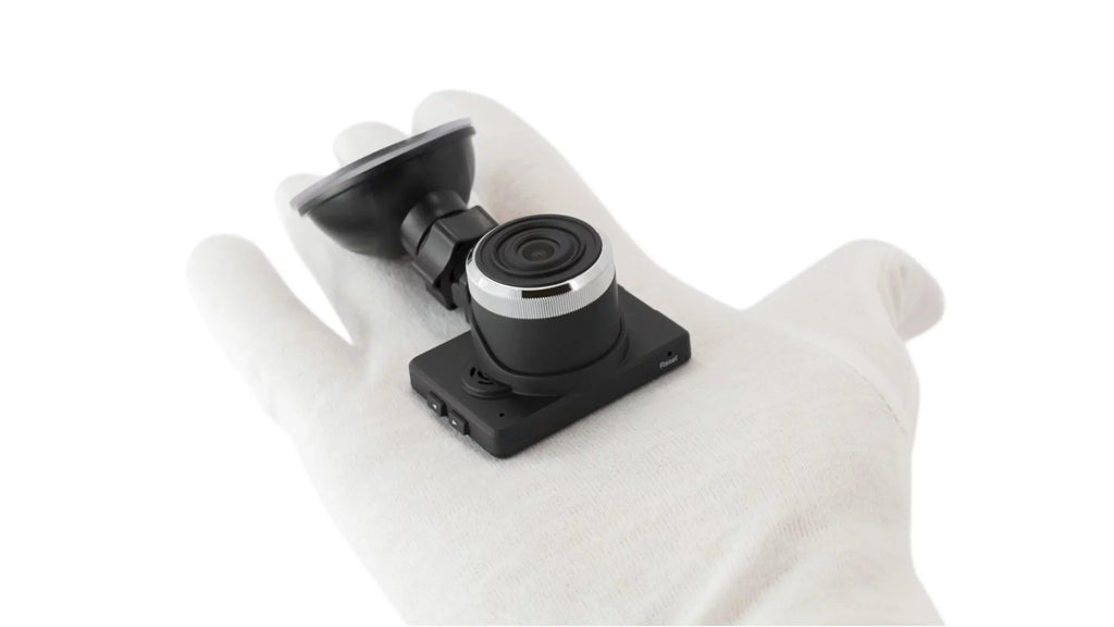 w/Time Cam Date Windshield CCTV Stamp Mount DVR