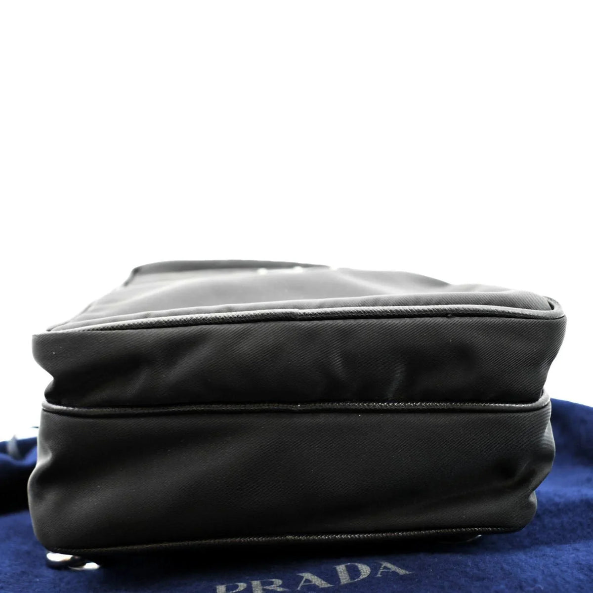 PRADA 2vz026 Pre-owned Nylon Black Bag Backpack