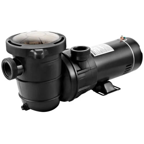Pool Motor Filter Swimming Strainer 1.5HP 5547GPH Pump w/ Ground In/Above 41FT