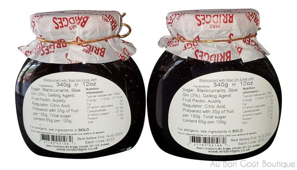 Oz With Preserves Blackcurrant Gin Sloe Set Jars 2 From Imported Each 12