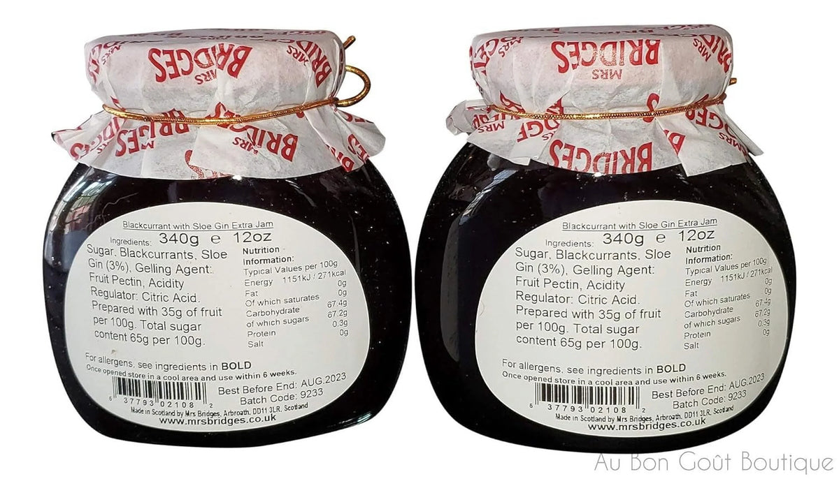 Oz With Preserves Blackcurrant Gin Sloe Set Jars 2 From Imported Each 12