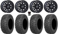 Ranger 30" Trail Tires RZR Wheels 14" Saw Black Sportsman Chamber Rhino Bk 2.0