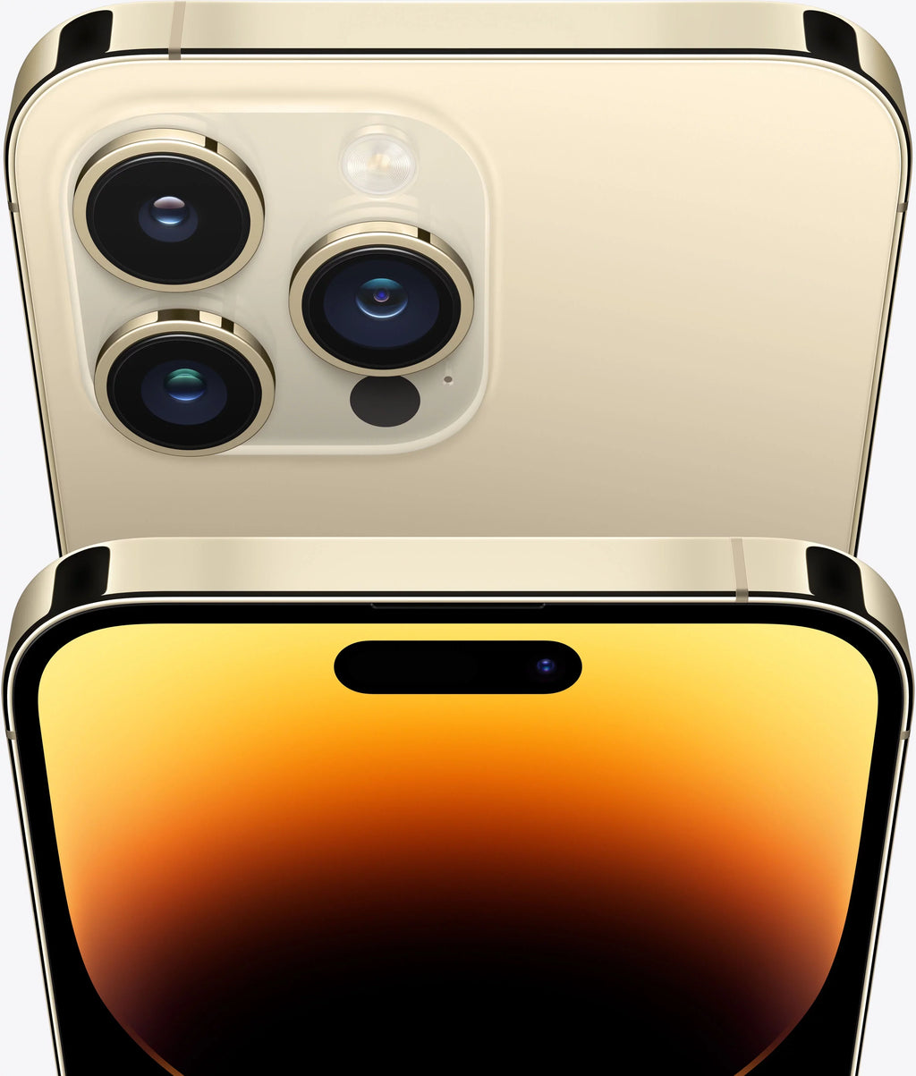 Max (Verizon) 14 Gold MQ8Q3LL/A Pro 128GB (Refurbished) iPhone Restored