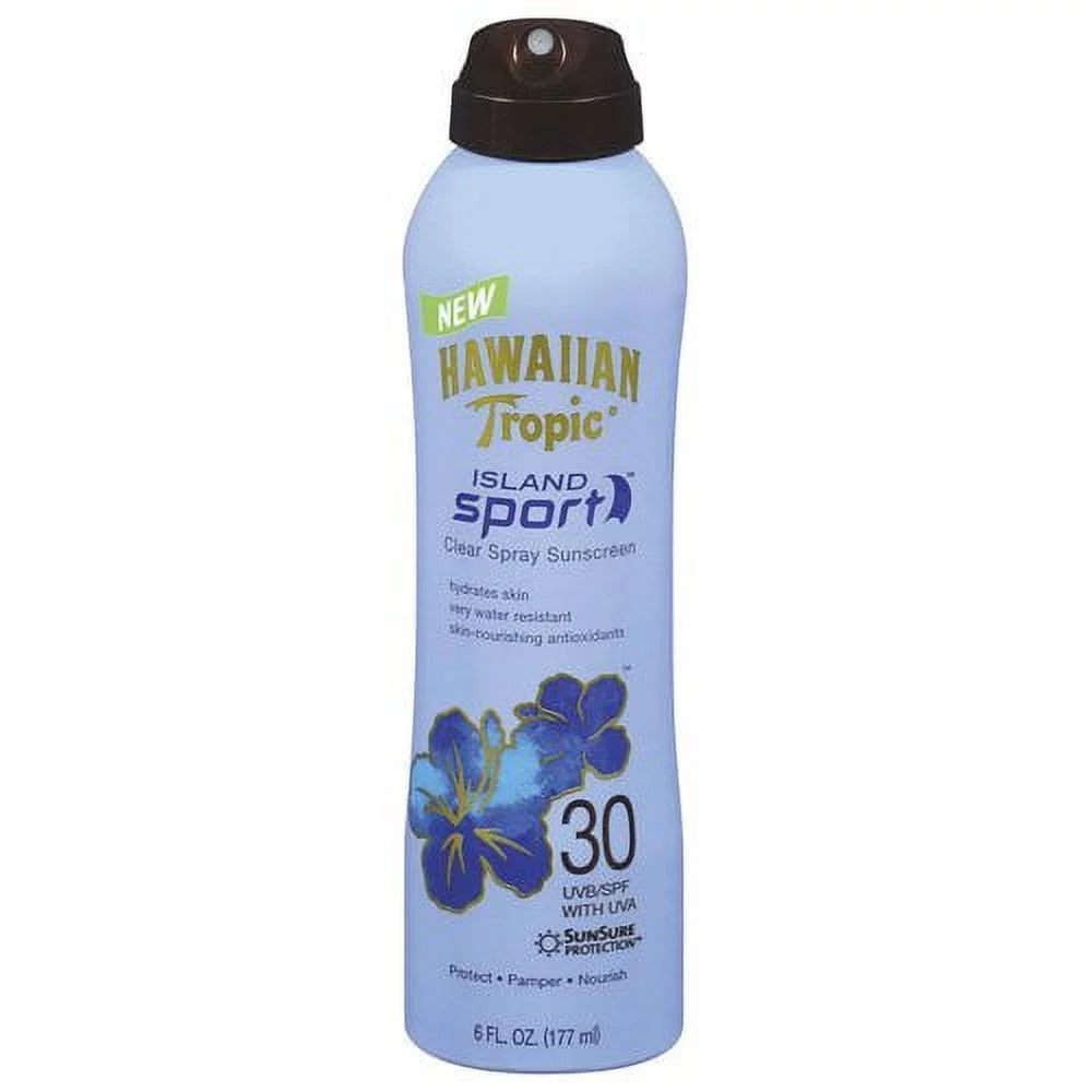 Energizer 6 Hawaiian Sunscreen, Island Tropic oz Sport