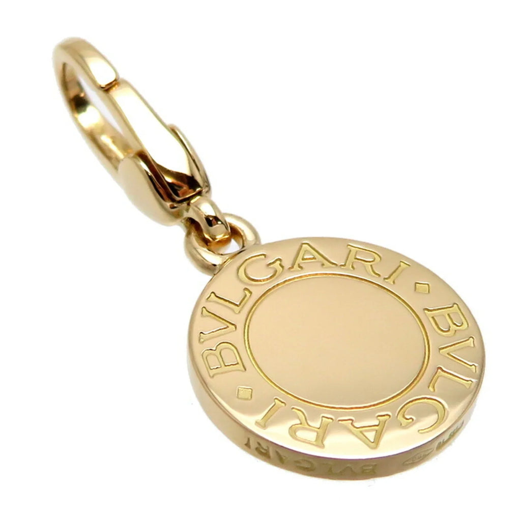 Yellow 750 Gold and Pre-Owned BVLGARI Men's Women's Charm (Good)