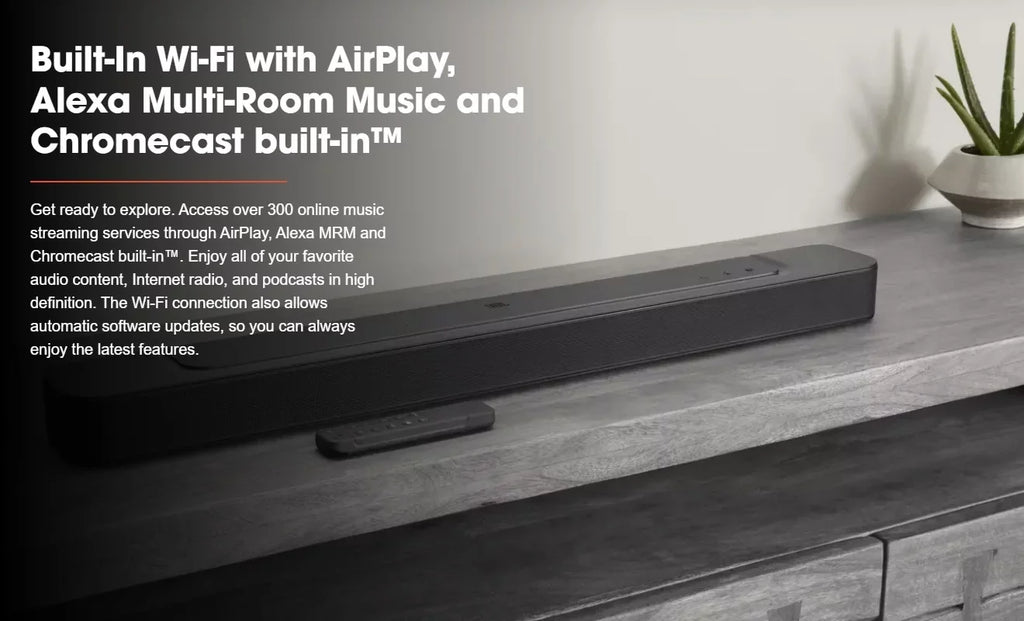 with a Smart with Atmos 5.0ch Inch OLED 77 (2023) Dolby Upscaling 4K JBL AI Sound TV BAR-300 and with QN77S90CAFXZA Soundbar MultiBeam