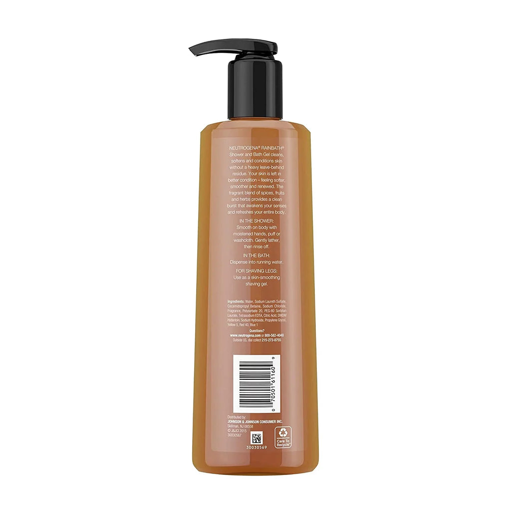 Refreshing Pack and Ounce Gel 6 Original Shower 16 Bath Rainbath Neutrogena