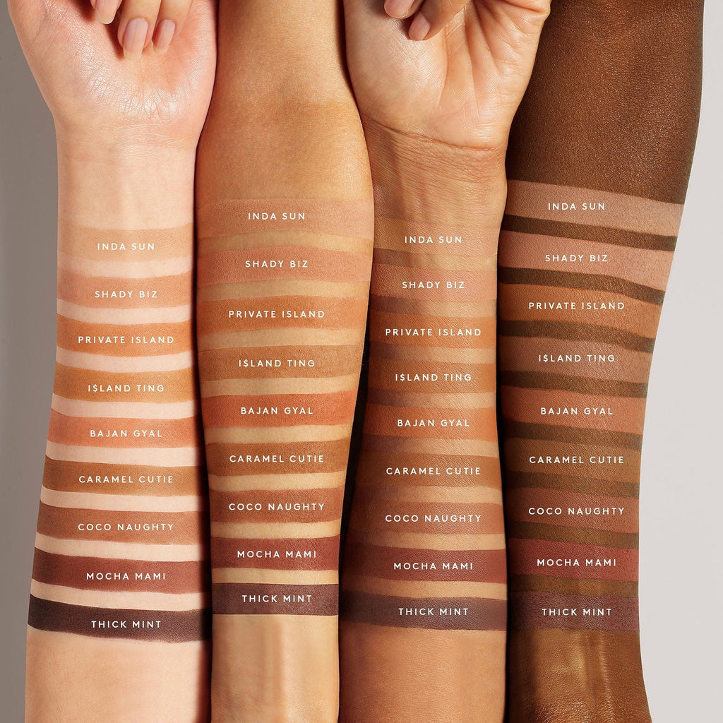 Rihanna Sun warm Bronzer - Beauty Warmth with Instant Fenty Shady Biz - light Stalk'r undertones by