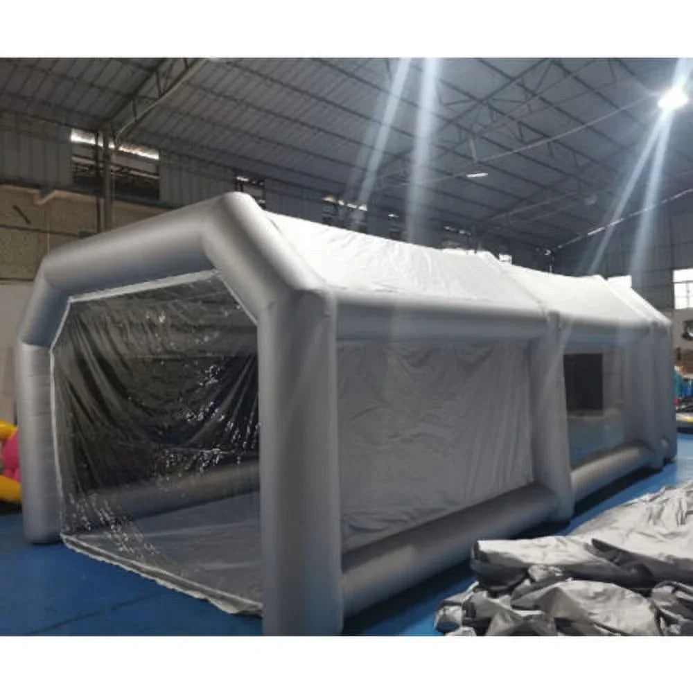 Paint Car Filter Tent Booth Inflatable Spray Cabin 28x15x10FT Portable Air