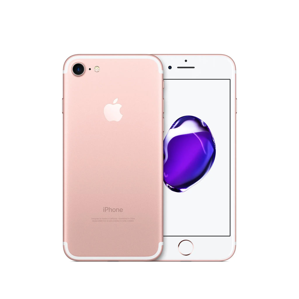 (Refurbished) 128GB iPhone 7 (Cricket Restored Gold Wireless) Rose