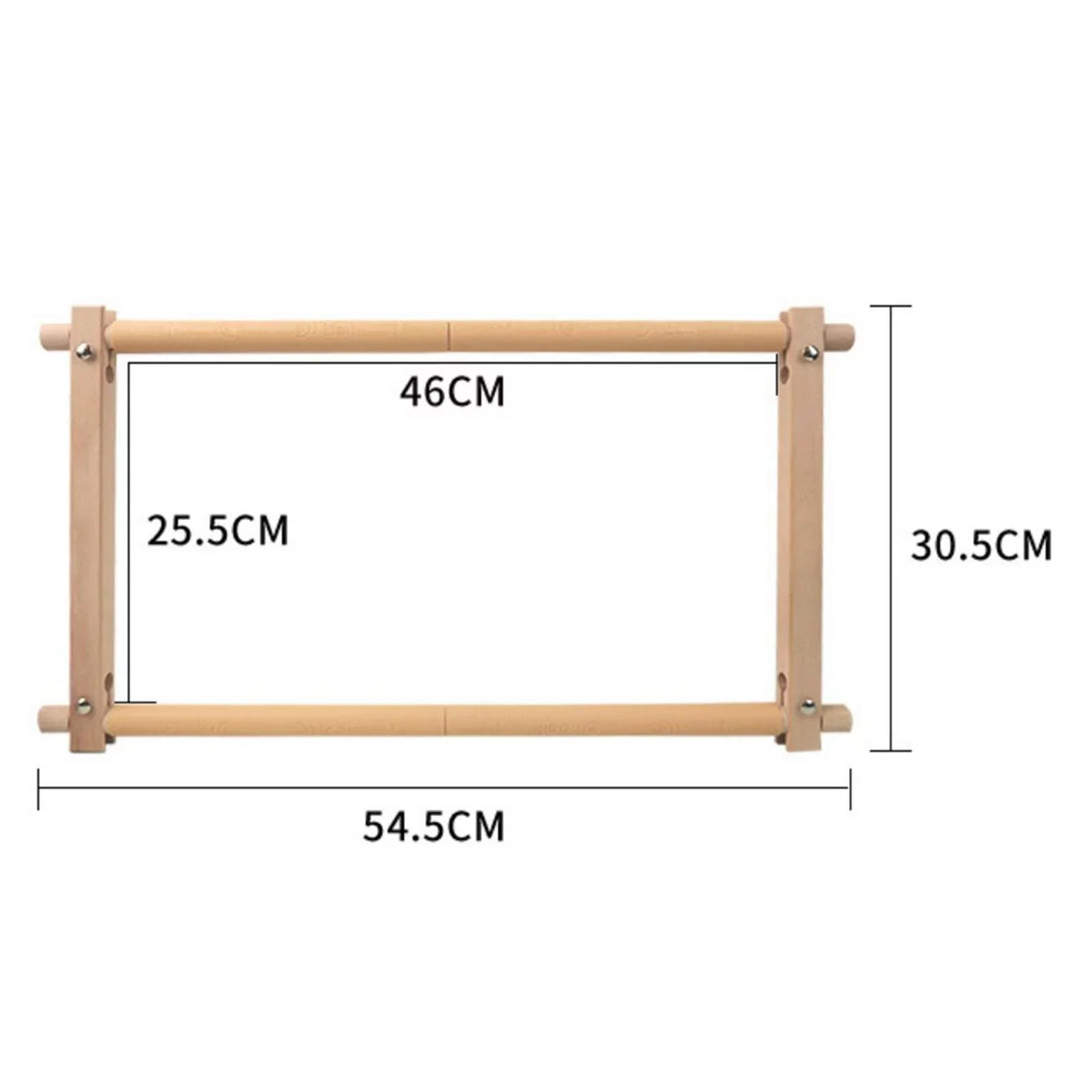 Holder Cross Embroidery 1X Frame Hoop Stitch Quilting Scroll Tapestry