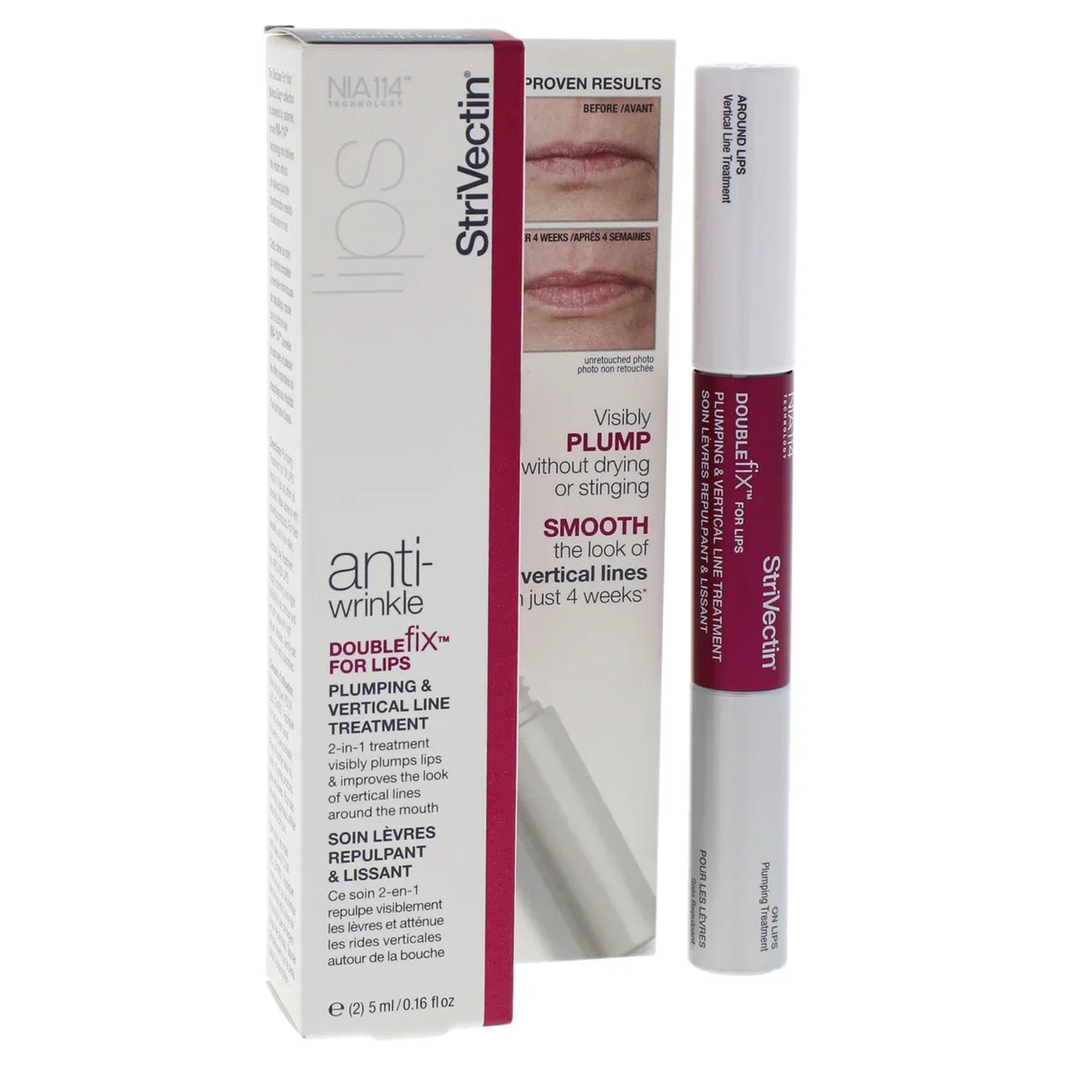 DoubleFix Lip StriVectin, Treatment StriVectin Lips .16oz Anti-Wrinkle by for