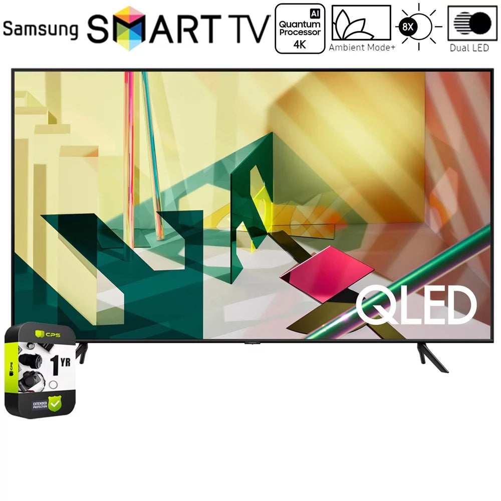 Inch (2020 Warranty(QN85Q70TAFXZA 85-inch 4K Smart 85Q70TA 85Q70 with 85 TV) Model) Extended 1 QLED Year Bundle QN85Q70TA TV