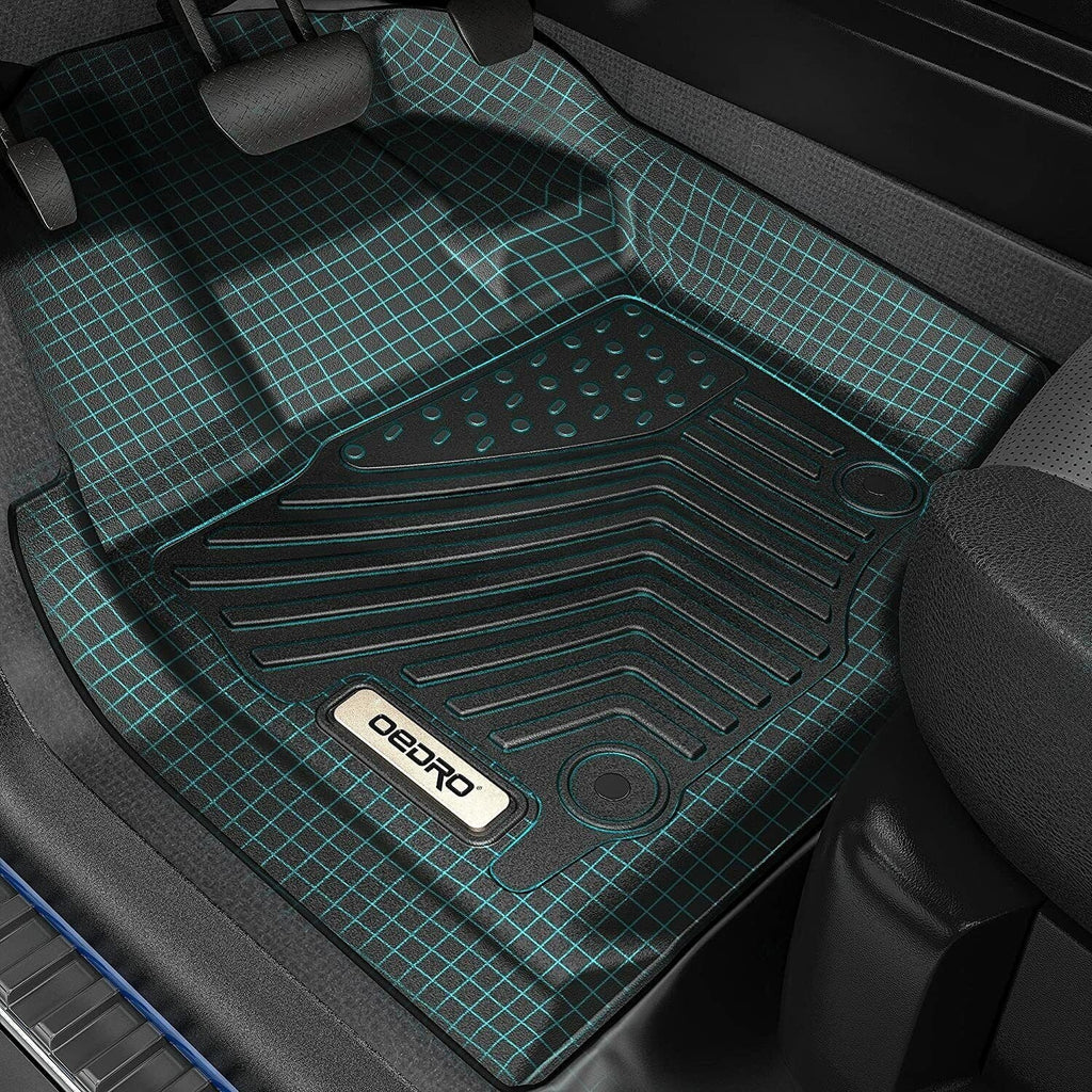 Seat TPE Row Ledkingdomus & Set Forester Front 2 for Rubber Liner Floor 2nd Mats 2019-2024 All-climate 3D Subaru