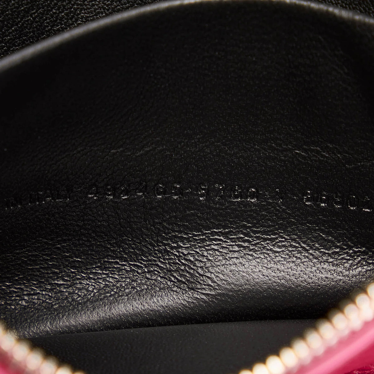 Balenciaga Leather (Good) XS Calf Pouch Women Pink Everyday Pre-Owned Authenticated