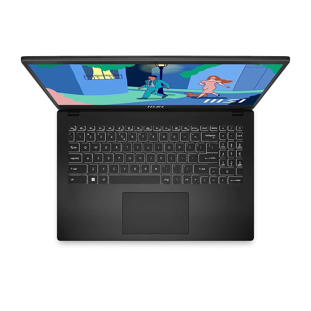 Intel 15 MSI 1920x1080 DDR4 i7-1255U Restored Laptop 16GB 9S7-15H112-016 11 FHD Modern 15.6" Graphics B12M Iris (Refurbished) Xe 512GB Home SSD Windows Core
