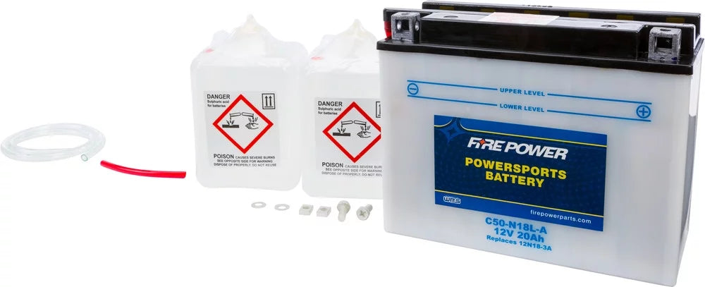 Power Z Doo With Fire 600 C50-N18L-A Formula Ski W/ACID Battery Compatible 2000
