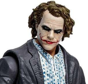 McFarlane Bank Robber The Figure Knight Joker Gold Collection (The Dark Label DC Trilogy) Action