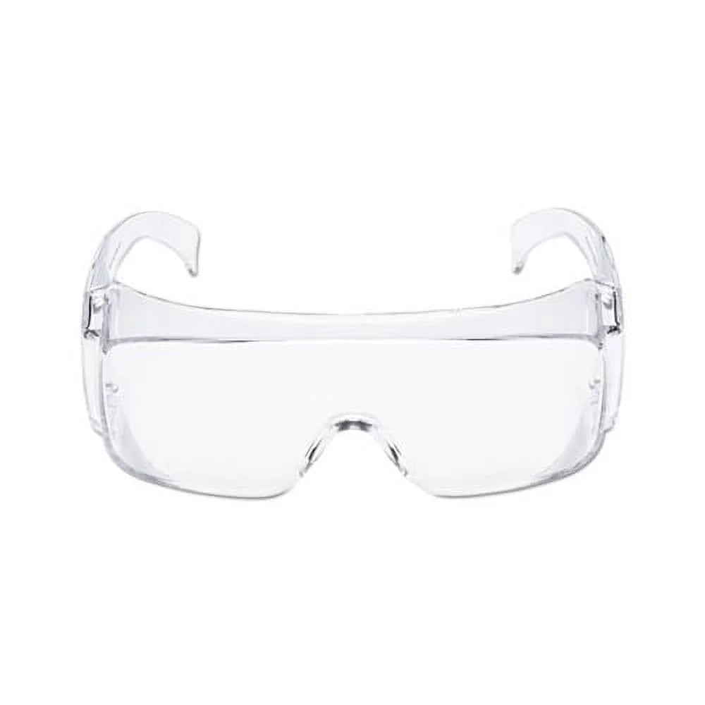 20/Box Safety V Fits Guard Most, Frame/Lens, Clear Tour One Glasses dimension