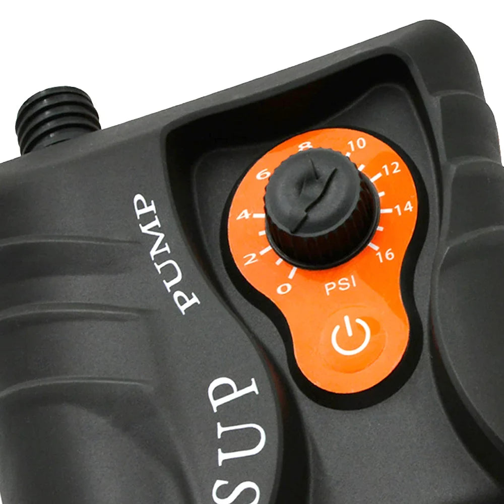 moobody Board Paddle Inflator 16PSI Electric 110W for Pressure Pool Boat Air High Portable Pump Inflatable