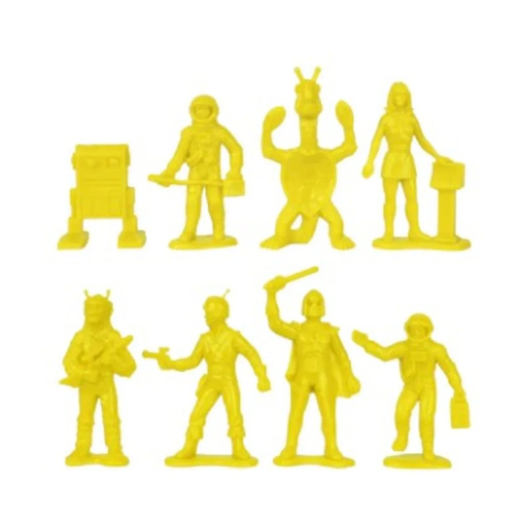 '- Galaxy Yellow 50pc USA - Laser in Red Set Team vs TimMee Figures Made SPACE