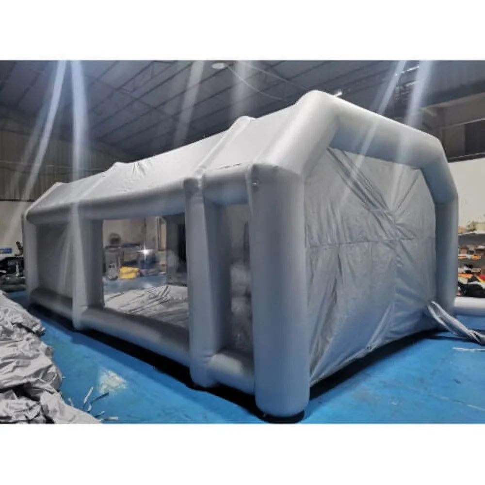 Paint Car Filter Tent Booth Inflatable Spray Cabin 28x15x10FT Portable Air