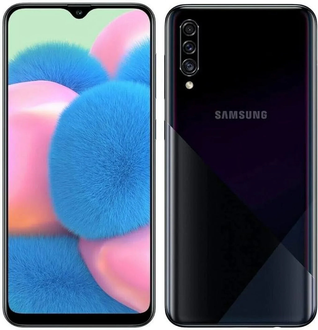 DUOS 64GB CRUSH GALAXY - Open A30S PRISM SM-A307G BLACK UNLOCKED Box