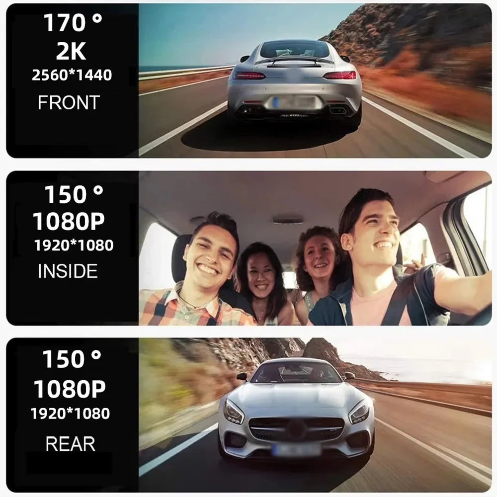 Rearview Car Car Wide Video Arealer Car Owsoo 3 Cam Cameras Wide Dashcam - Car Cameras Video Car Car Clear With Rearview Video - Dashcam,Auto Auto Wide Dash Safety Car Auto 3 - Car Auto Camera Auto