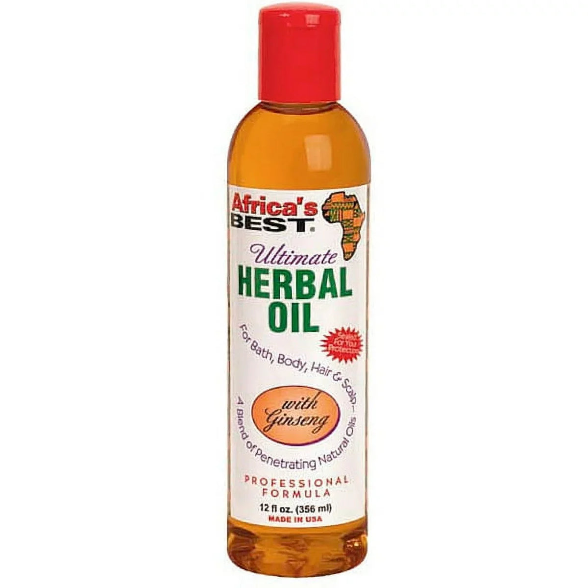 Ginseng of Oil Africa's 12 Ultimate (Pack oz Herbal with Best 3)