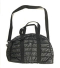 Pink New Taffeta duffle Quilted Black Duffle Victoria's Secret Bag