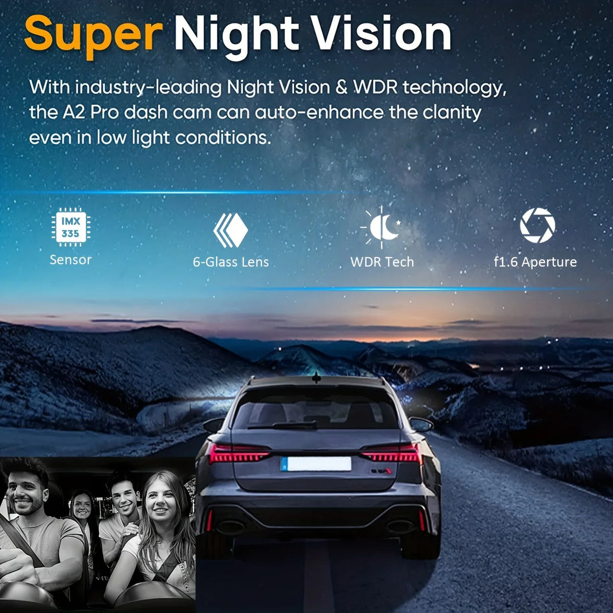 32G 1080P, G Inside Dash Dash Card, Vision Car Front DVR SD And High Cam Night Loop 3.16inch Recording Definition Camera Angle Wide With Sensor