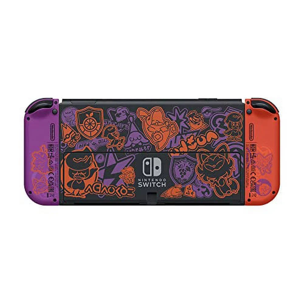 Switch(tm) Model: Nintendo - Violet Scarlet OLED Pokemon(tm) & Edition