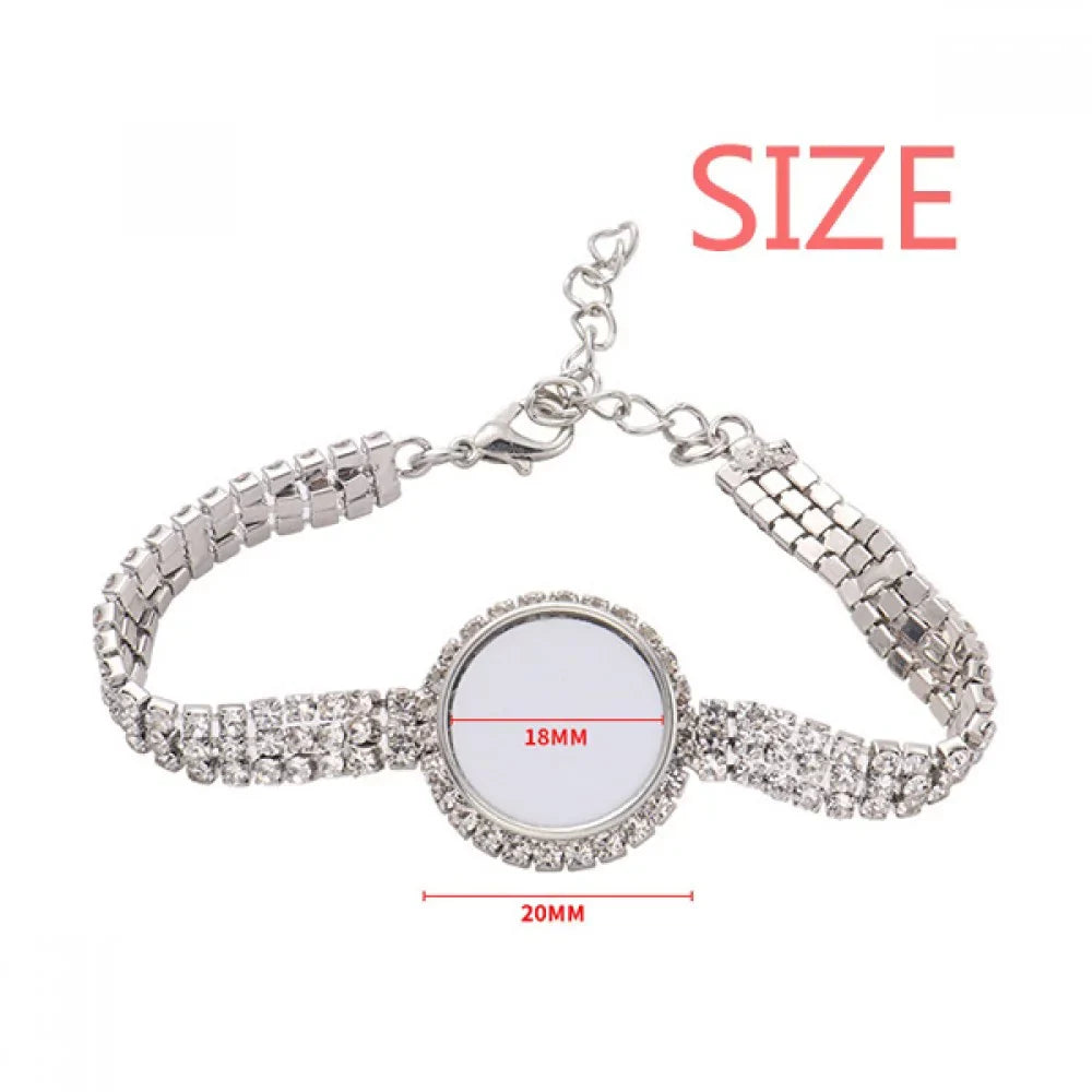 Pattern Chain Cup Tennis Bracelet Ice Sweet Chocolatey Diamond Jewelry Anklet