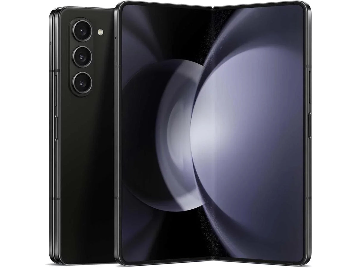 US Control, Hands-Free Fold Streaming, 512GB, Android 7.6” Gaming, 2023, Black Version, Z Smartphone, View, Galaxy Factory Phantom Big App Screen Dual Unlocked for One-Hand Phone, Cell Use, 5
