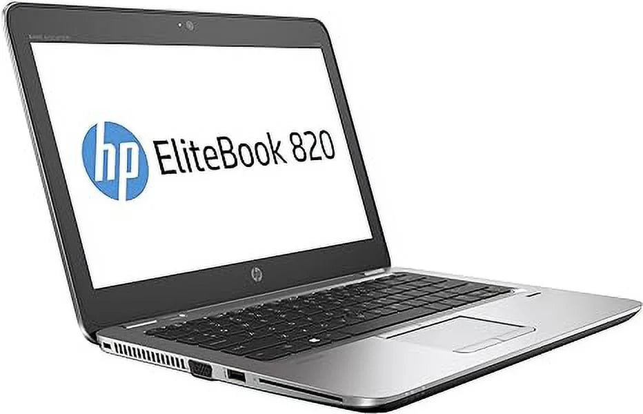 (Fair) ELITEBOOK V1H00UT#ABA SSD - i5-6200U G3 8GB HD Pre-Owned 2.30GHz HP 820 12.5" 256GB SILVER