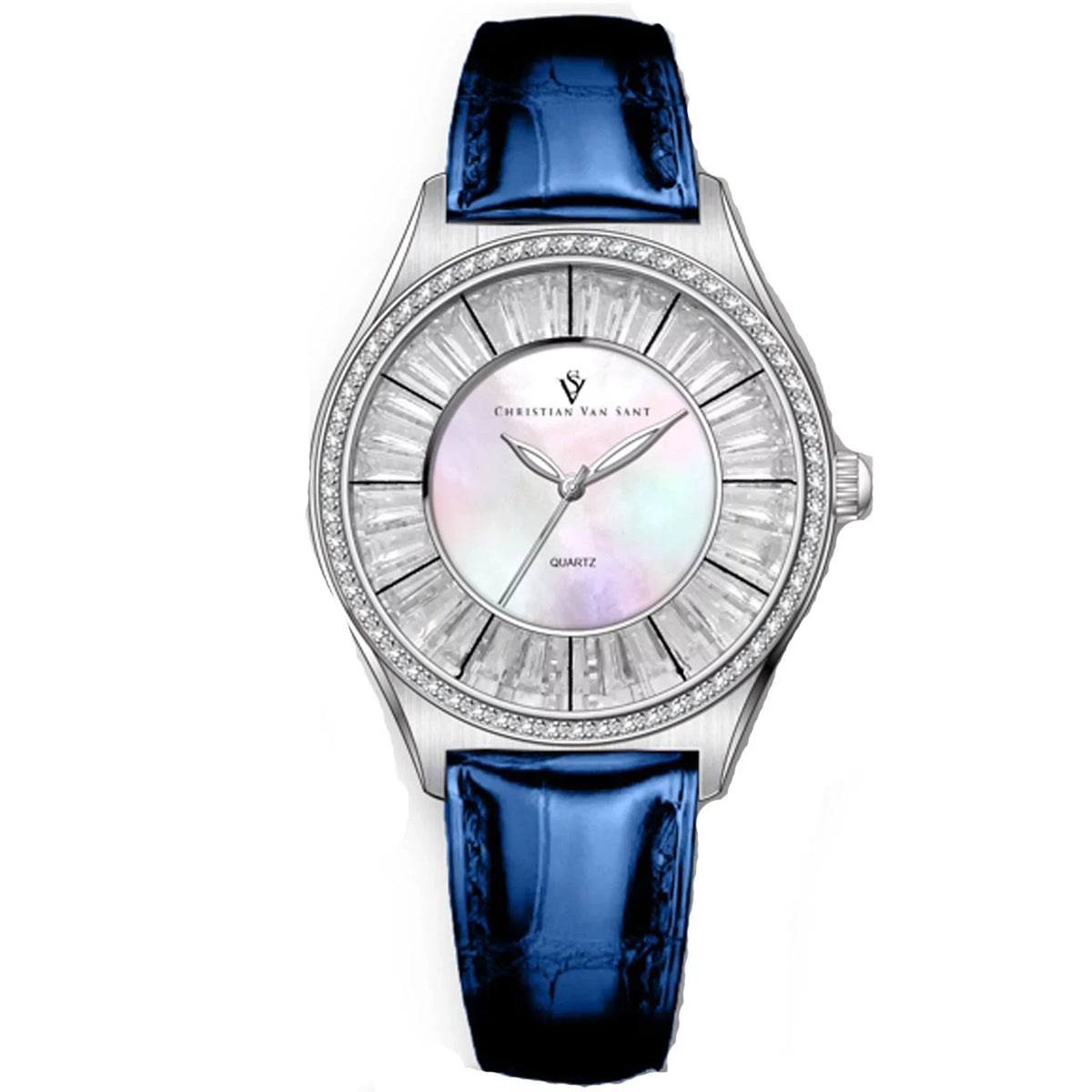 Dial - Sant Christian Luna of Van Watch pearl Mother CV3202 Women's