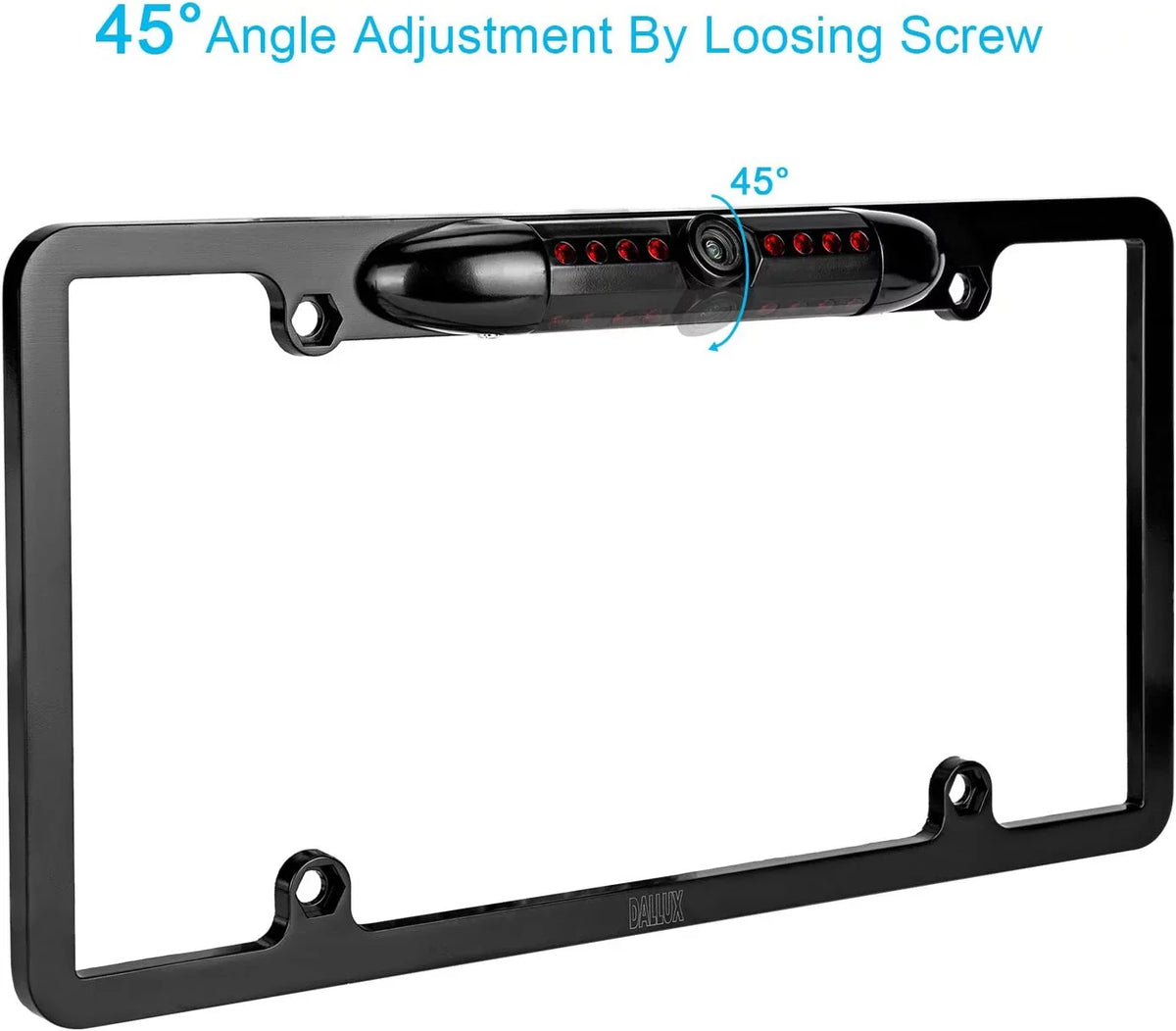 KWV120BT Frame Camera Rearview Black JVC License for Plate Backup KW-V120BT