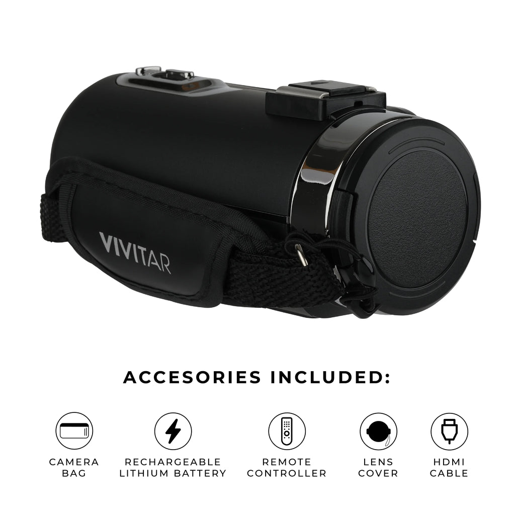Remote 4K Vision, HD WIFI, Control Vivitar Night Video Digital Camera,