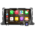 For Bluetooth CarPlay Screen WiFi Android Radio, Radio Stereo with Sienna 2+32G Wireless 9 Support Link Auto Android Mirror Toyota Car Inch Roinvou GPS Car Touch 2011-2014