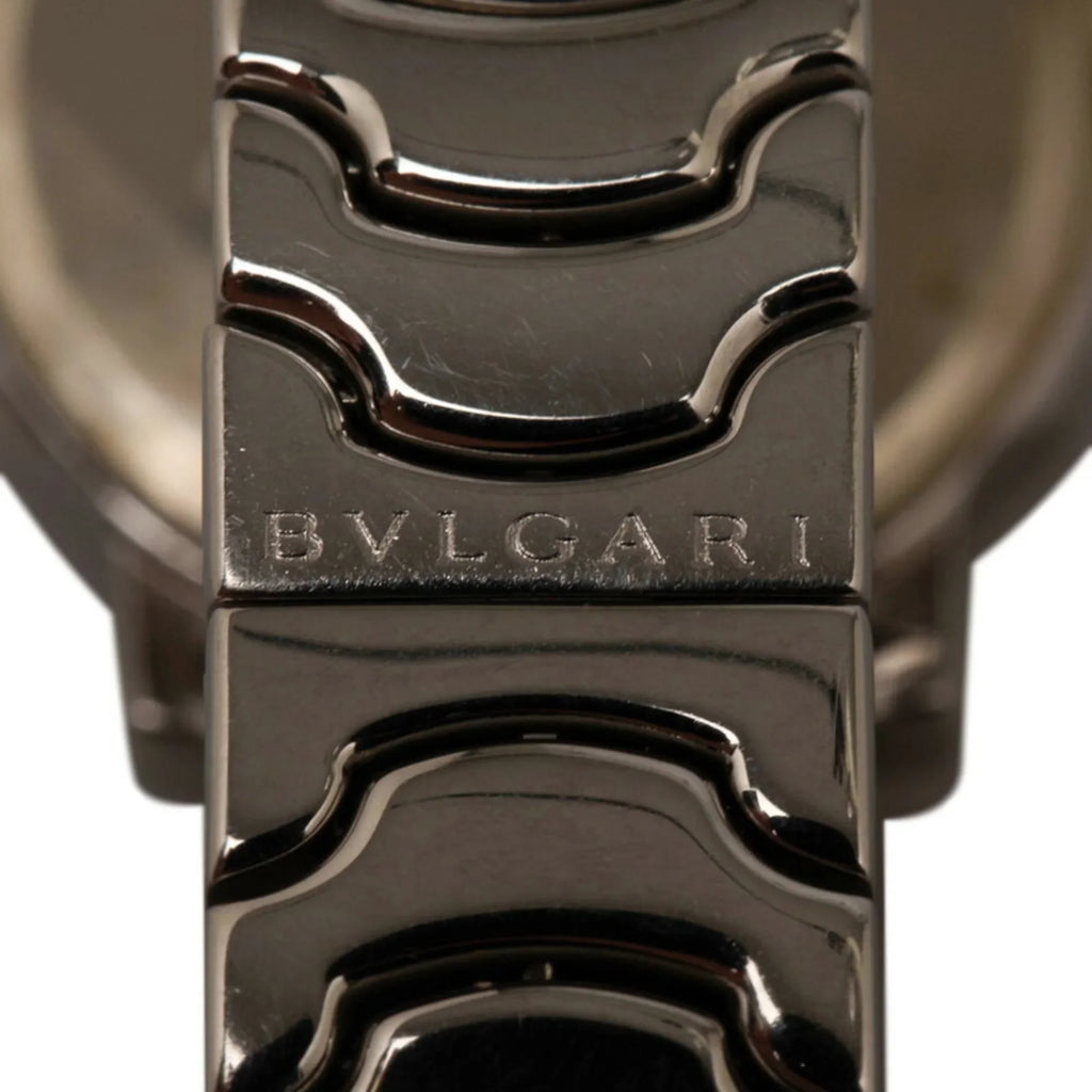 Watch Solo ST29S Quartz Tempo (Good) Bvlgari Stainless BVLGARI Pre-Owned Dial Steel Ladies Black