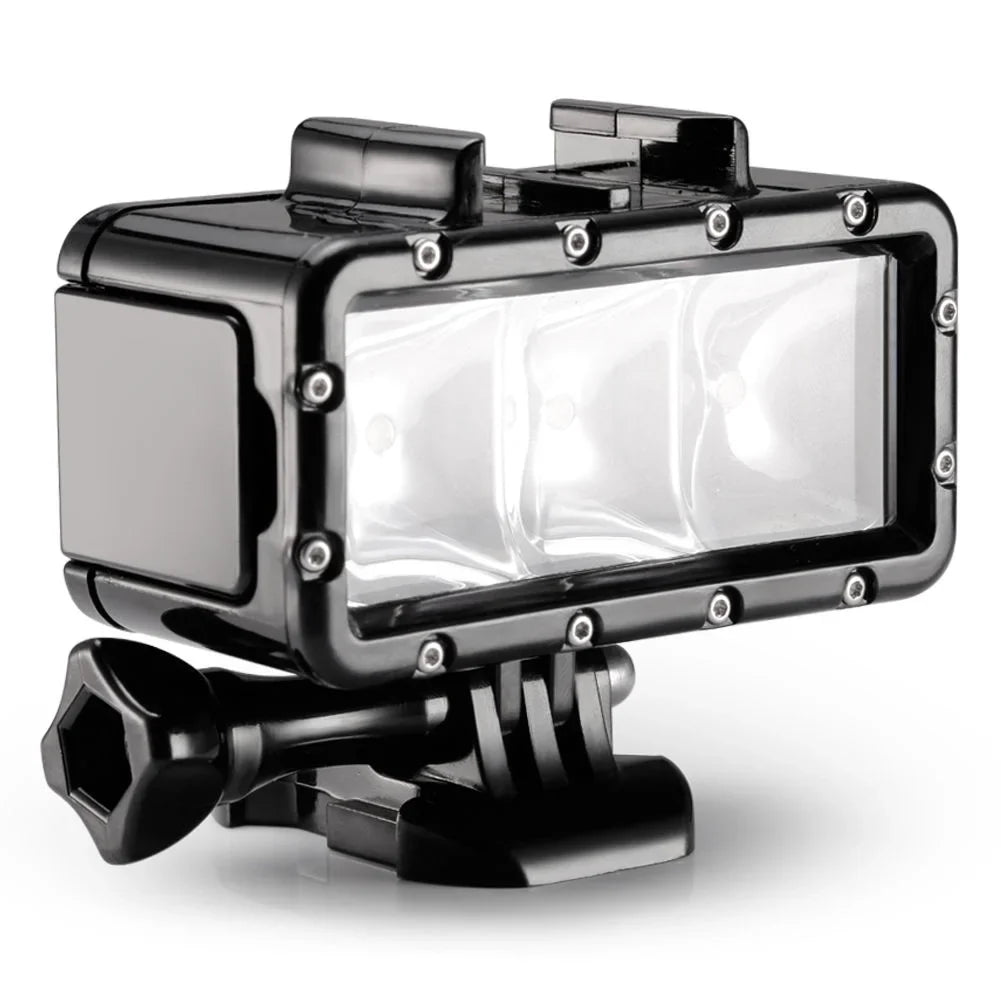 Black, HERO2 Action HERO3, Waterproof Mask Flash for Similar Opteka Session, Diving Light HERO4, and + Silver, SJ6000, Goggles SJ4000 GoPro Scuba Cameras LED