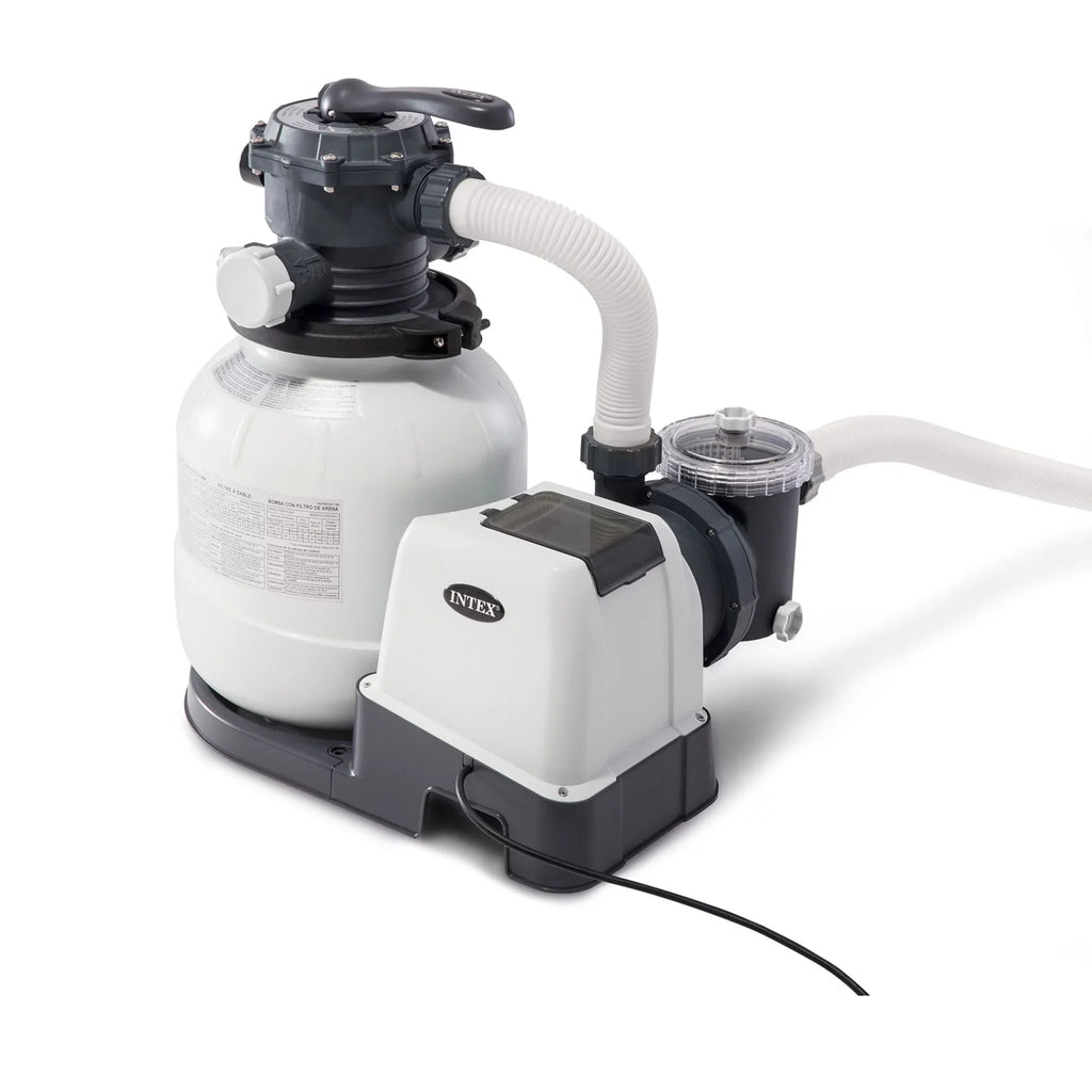 x 52" Pool Vacuum & Above Ultra Pump XTR Intex 18' Ground Set Robot with