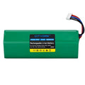 For Vacuum Mopping Li-ion T9 X1 Sweeping 950 Robot 6200mAh T8 Rechargeable DX9G Battery DLX11-54-14.8V Deebot Battery DX96 DX93 Cleaner Replacement Ecovacs Ozmo T5