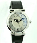 Quartz Black W/B/P ImperialE 36mm Leather Swiss Chopard Watch Steel Women's 8532