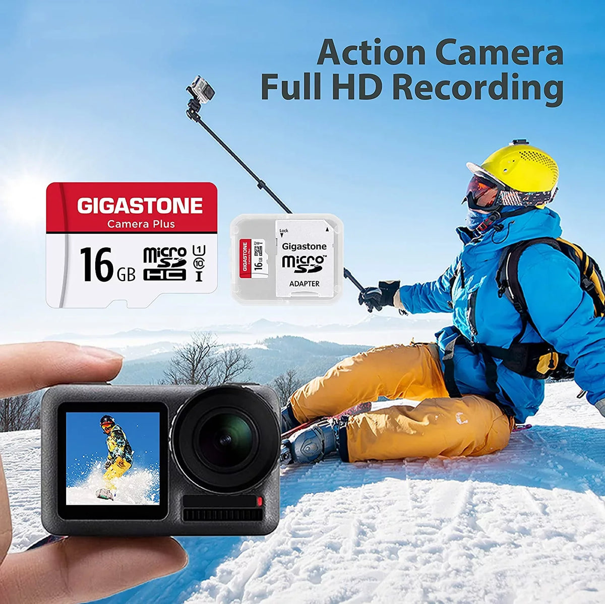 [Giga] 5-Pack roSDHC Plus, Memory Full , Cam, ro SD for HD 16GB Security Camera Camera, Video Wyze